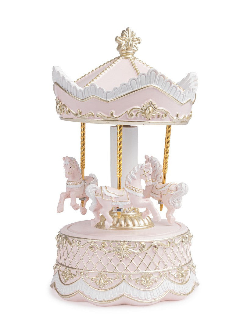 Figura vrteška konji Darling rozi 23 cm