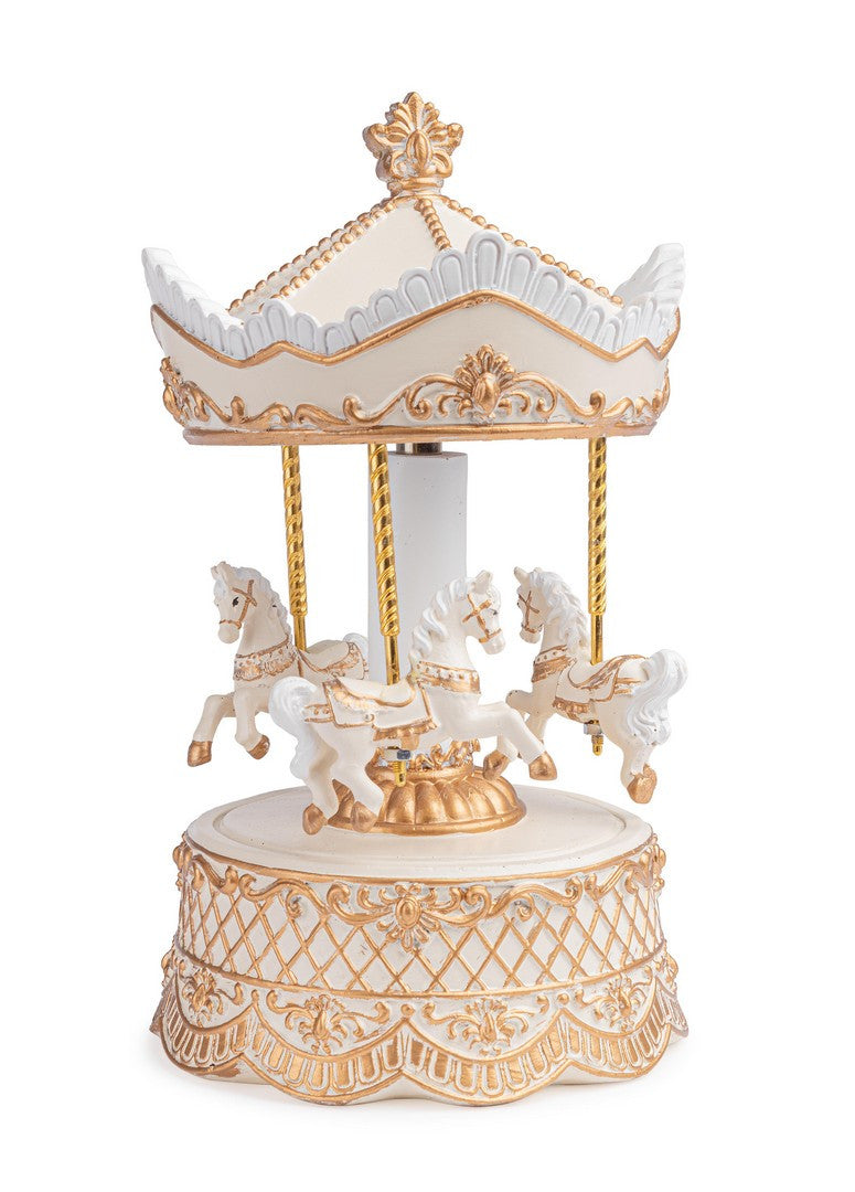 Figura vrteška konji Darling bež 23h cm