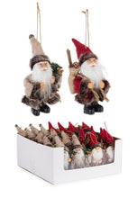 Učitajte sliku u preglednik galerije, Ukras za jelku Miles Djed Mraz assorto 2
