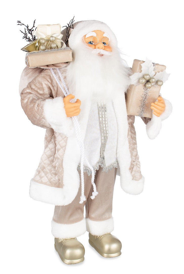 Djed Mraz Roger L bež 60h cm