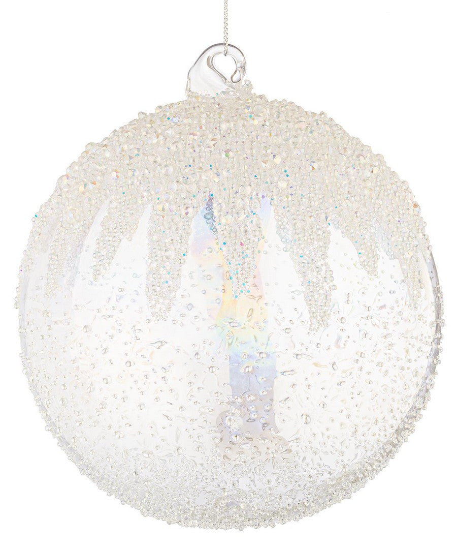 Novogodišnja kugla Wink transparent 15 cm