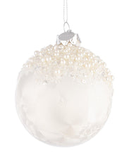 Učitajte sliku u preglednik galerije, Novogodišnja kugla Voguish bijela 8 cm
