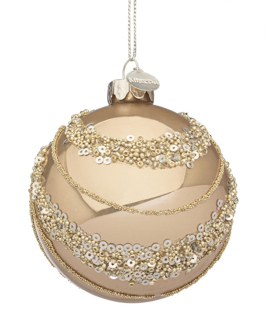 Novogodišnja kugla Cheerful Champagne 10 cm