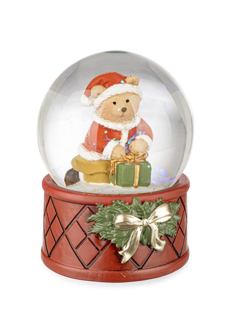 Snježna kugla Jeff medvjed 8,7h cm