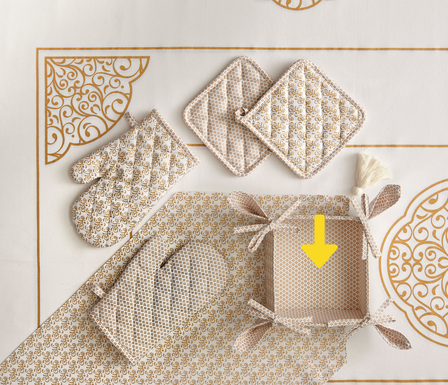 Korpa za hljeb/kruh Golden Eye 18x18+10