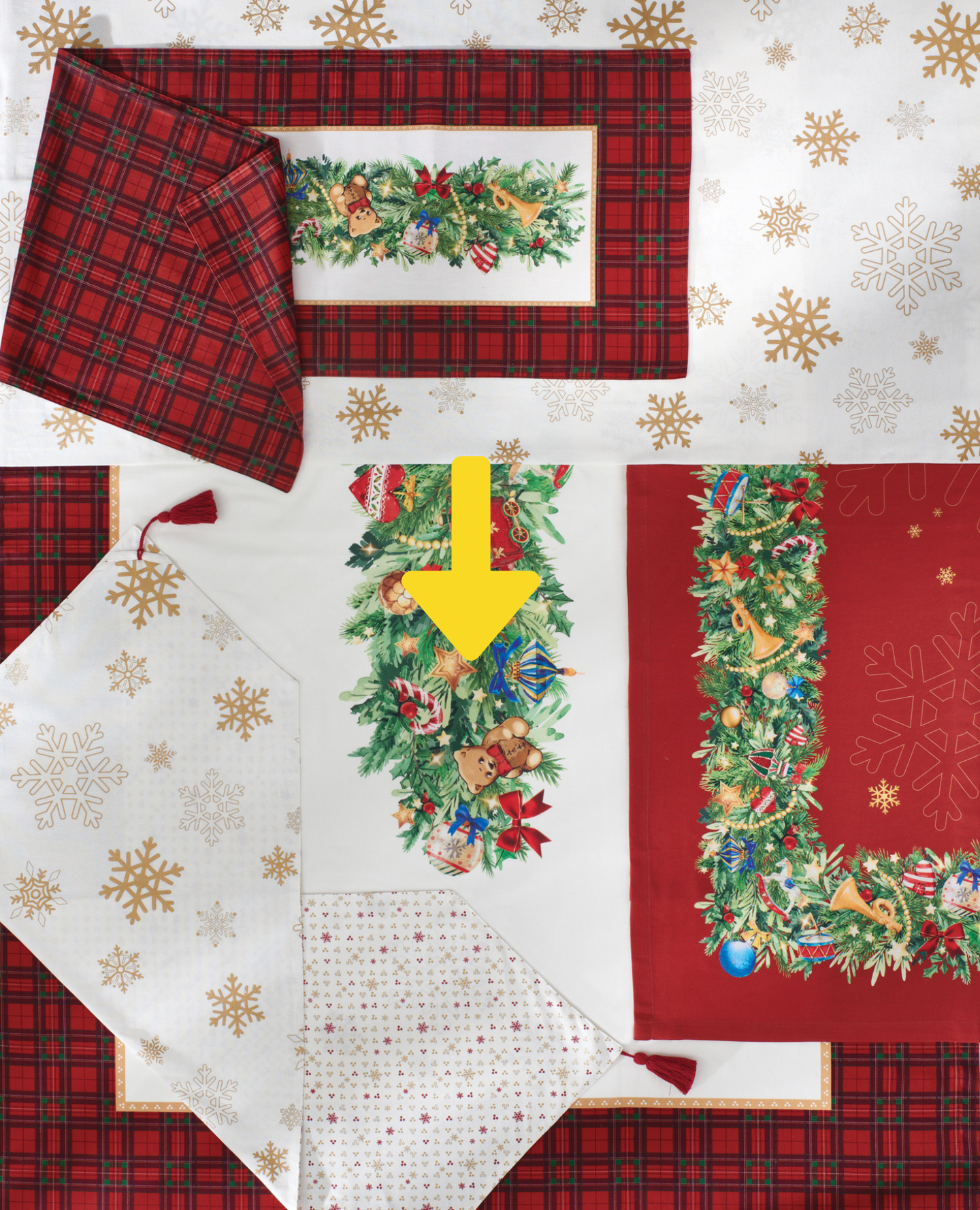 Stolnjak Tartan 160x300 cm