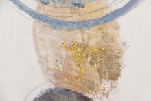 Učitajte sliku u preglednik galerije, Set slika 2/1 Abstract blue/beige 50x3x70 cm
