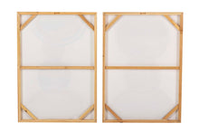 Učitajte sliku u preglednik galerije, Set slika 2/1 Abstract blue/beige 50x3x70 cm
