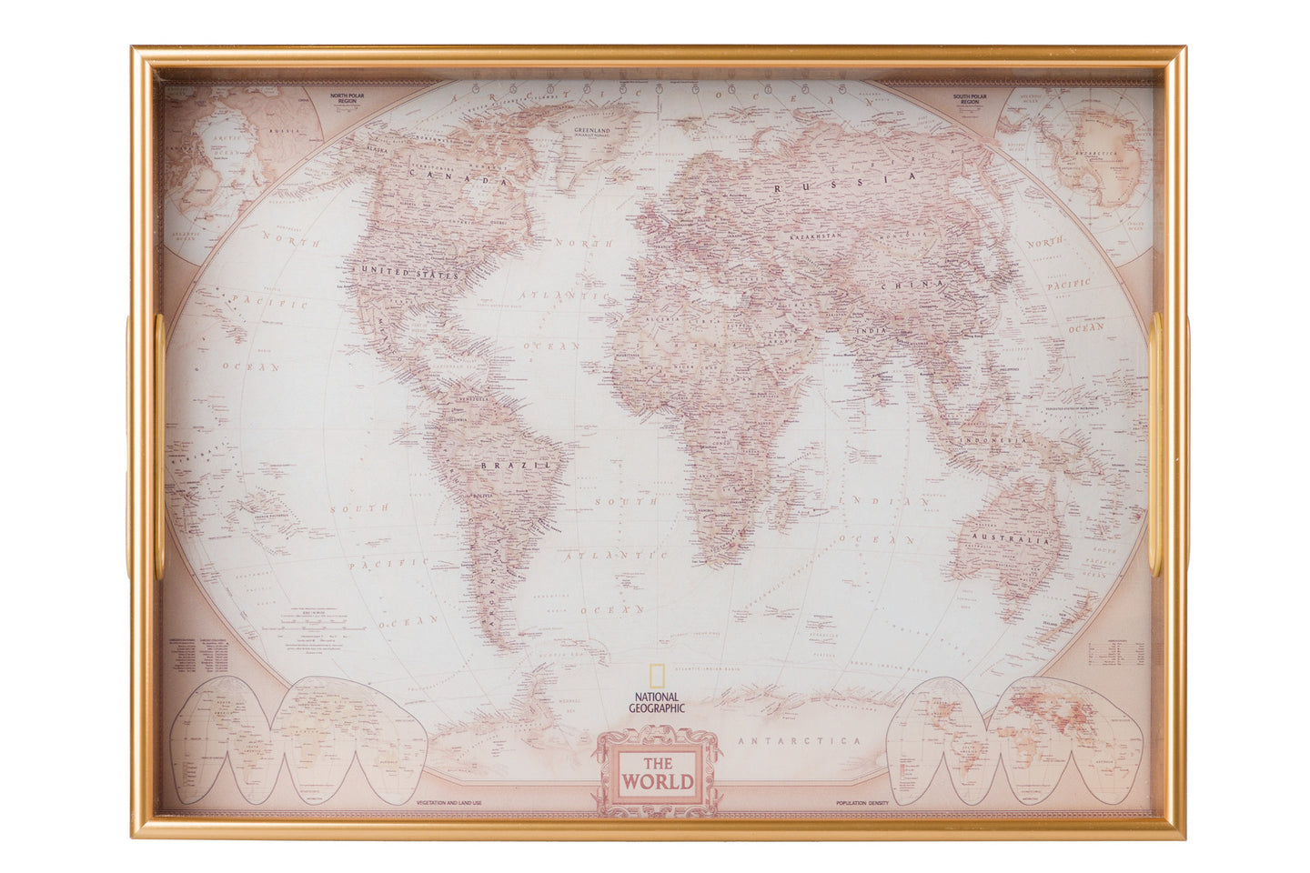 Poslužavnik World Map