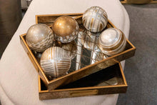 Učitajte sliku u preglednik galerije, Set 2 poslužavnika Glass dark
