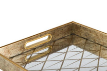 Učitajte sliku u preglednik galerije, Set 2 poslužavnika Glass dark
