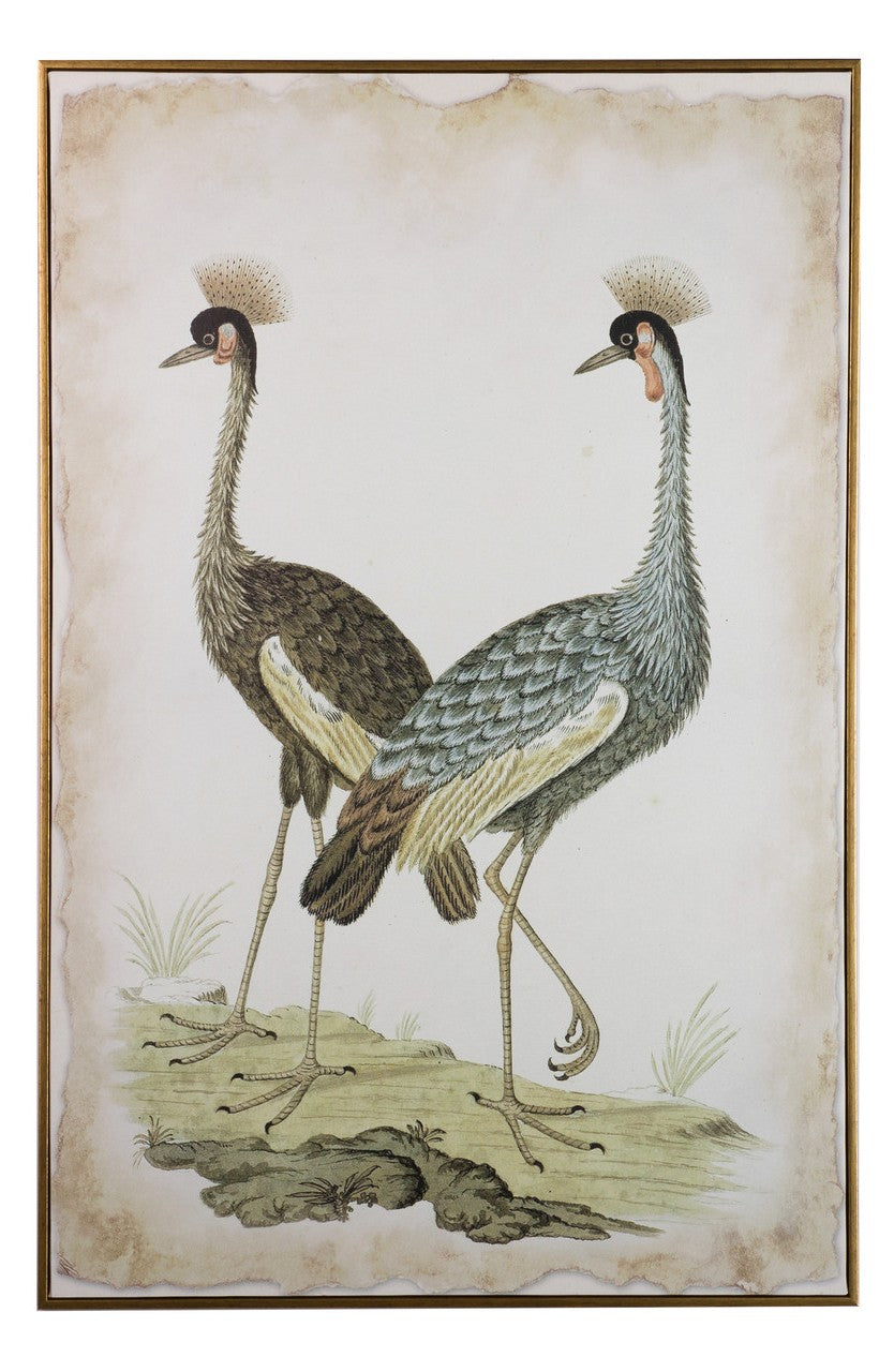 Slika čaplje Canva 60x90 cm assorto 1