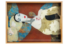 Učitajte sliku u preglednik galerije, Poslužavnik Glass light Abstract
