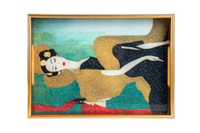 Učitajte sliku u preglednik galerije, Poslužavnik Glass light Abstract
