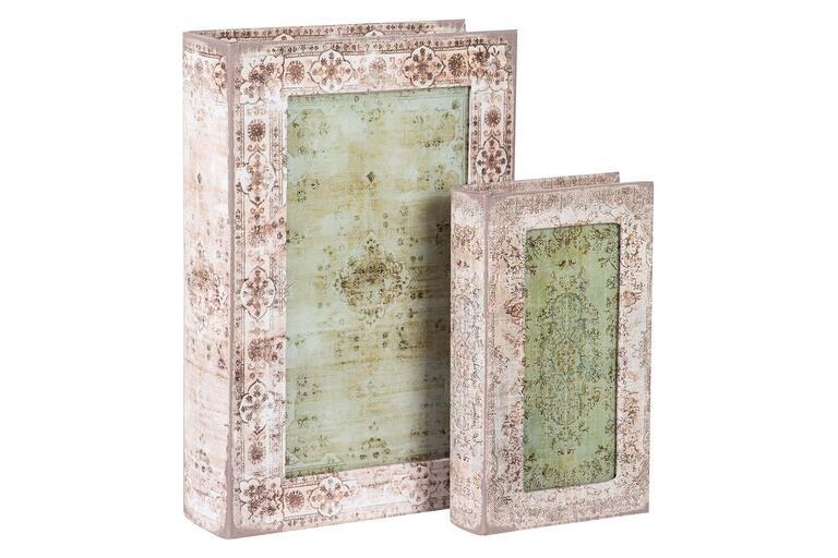 Set 2/1 kutije Knjiga sa ogledalom roze