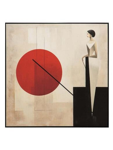 Slika žene Mujer assorto 1, 80x3x80 cm