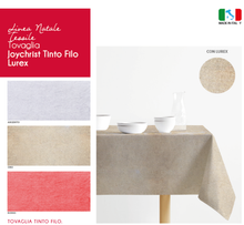 Učitajte sliku u preglednik galerije, Stolnjak Joychrist Lurex 140x300 cm
