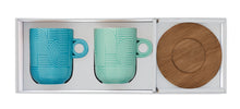 Učitajte sliku u preglednik galerije, Easy Life set 2 šolje 350 ml Take a Loop u poklon kutiji - plavo/tirkiz
