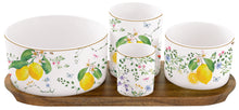 Učitajte sliku u preglednik galerije, Easy Life set za predjelo 29x13  Fleurs et Citrons
