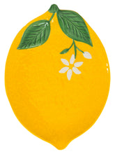 Učitajte sliku u preglednik galerije, Easy Life tanjir za posluživanje 25x18,5 cm Fleurs et Citrons
