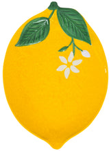 Učitajte sliku u preglednik galerije, Easy Life tanjir za posluživanje 30x22 cm Fleurs et Citrons
