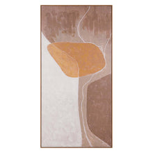 Učitajte sliku u preglednik galerije, Slika Abstract Orange Beige 90x180 cm
