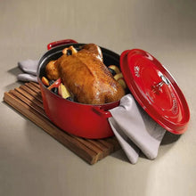 Učitajte sliku u preglednik galerije, Cocotte lonac od lijevanog željeza Staub 29 cm ovalni sivi

