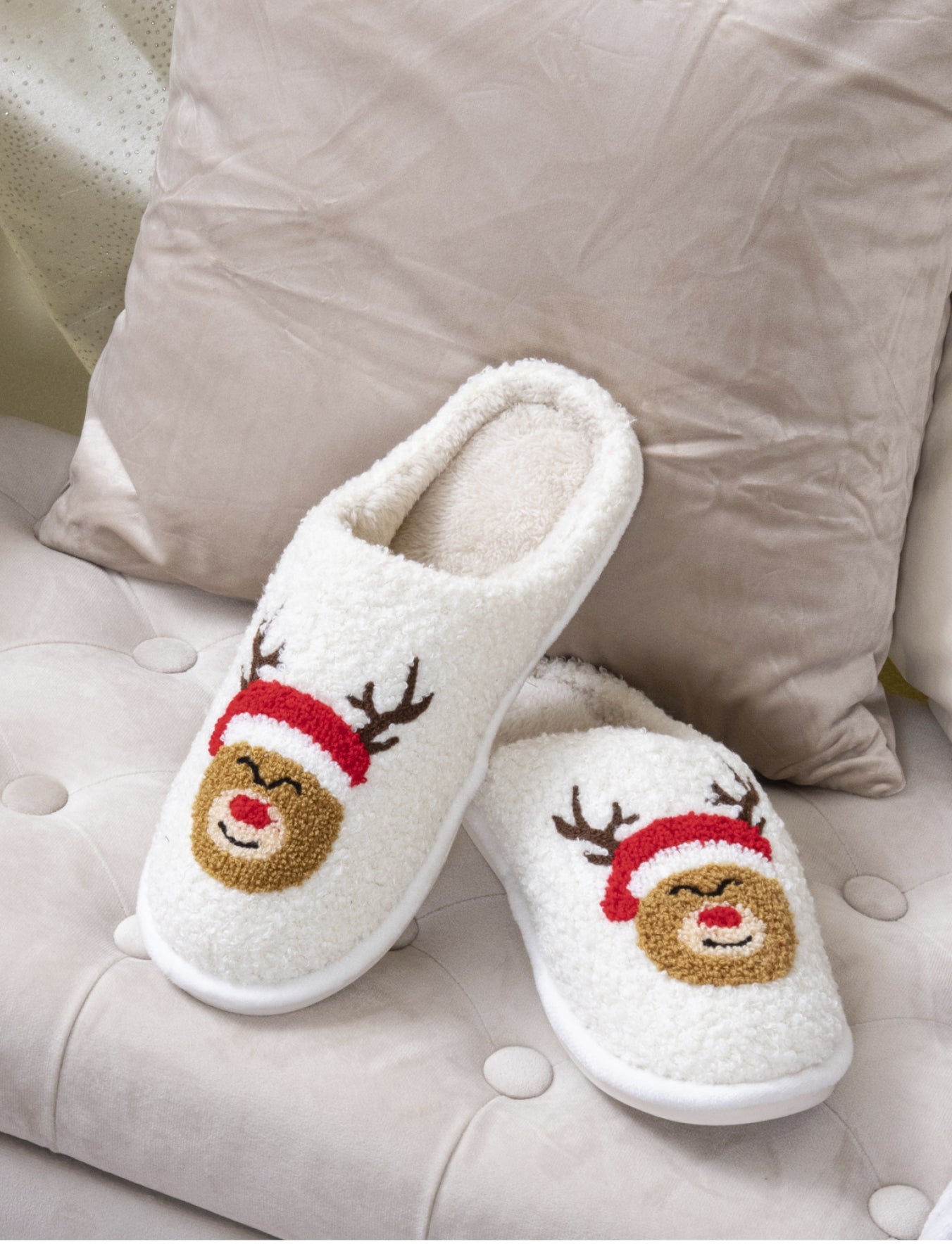 Papuče Deer Santa