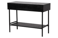 Učitajte sliku u preglednik galerije, Metalna konzola WhiteBlack 100x40x77 cm
