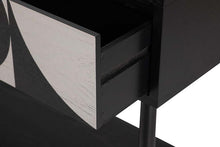 Učitajte sliku u preglednik galerije, Metalna konzola WhiteBlack 100x40x77 cm
