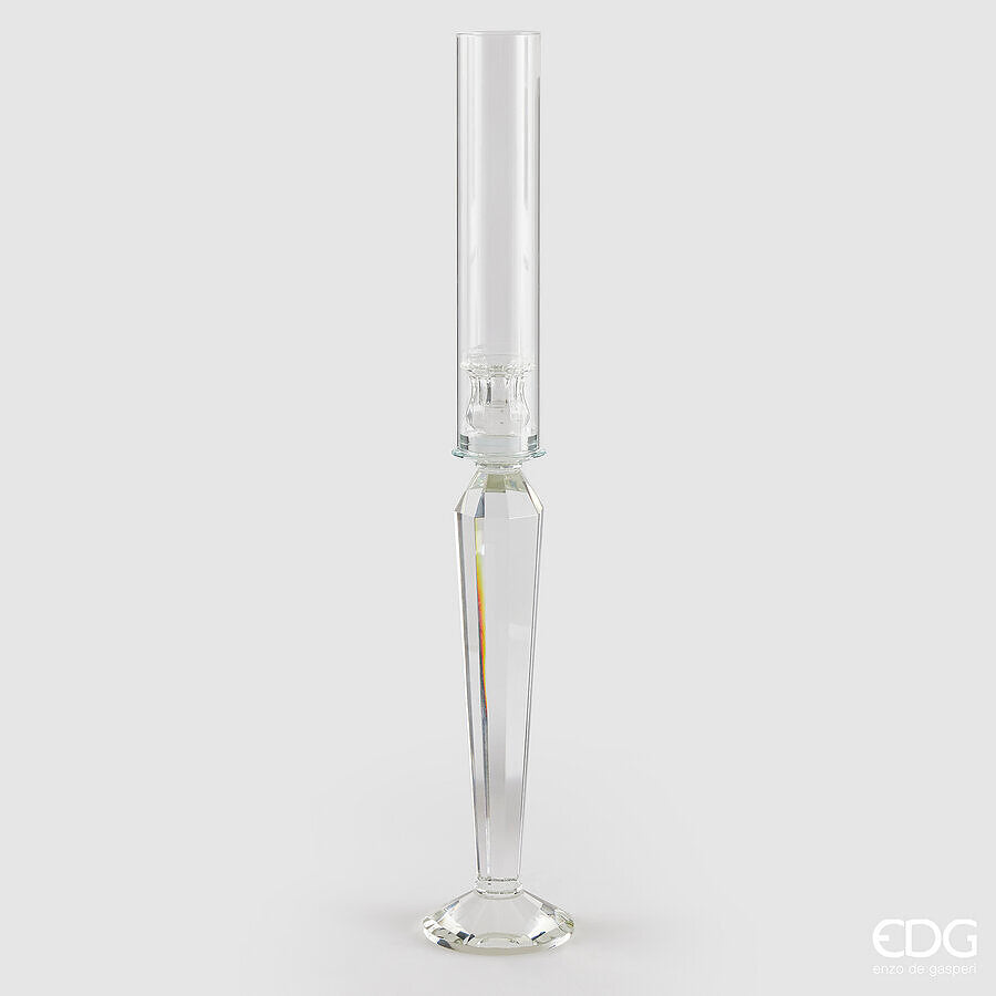 Svijećnjak Crystal natural 65h cm