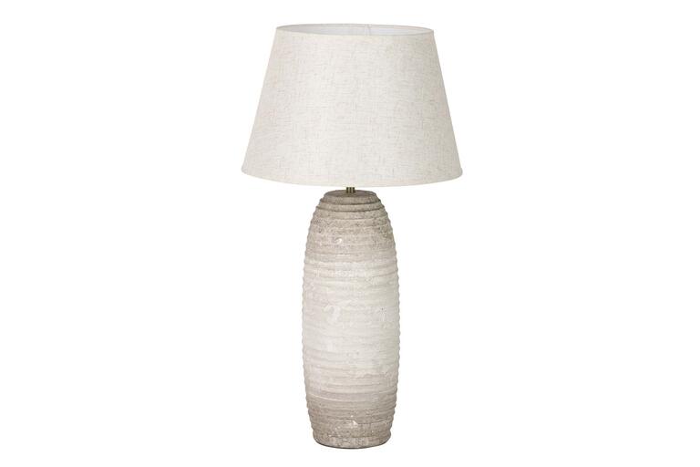 Lampa Sobremesa 40x40x75 cm siva