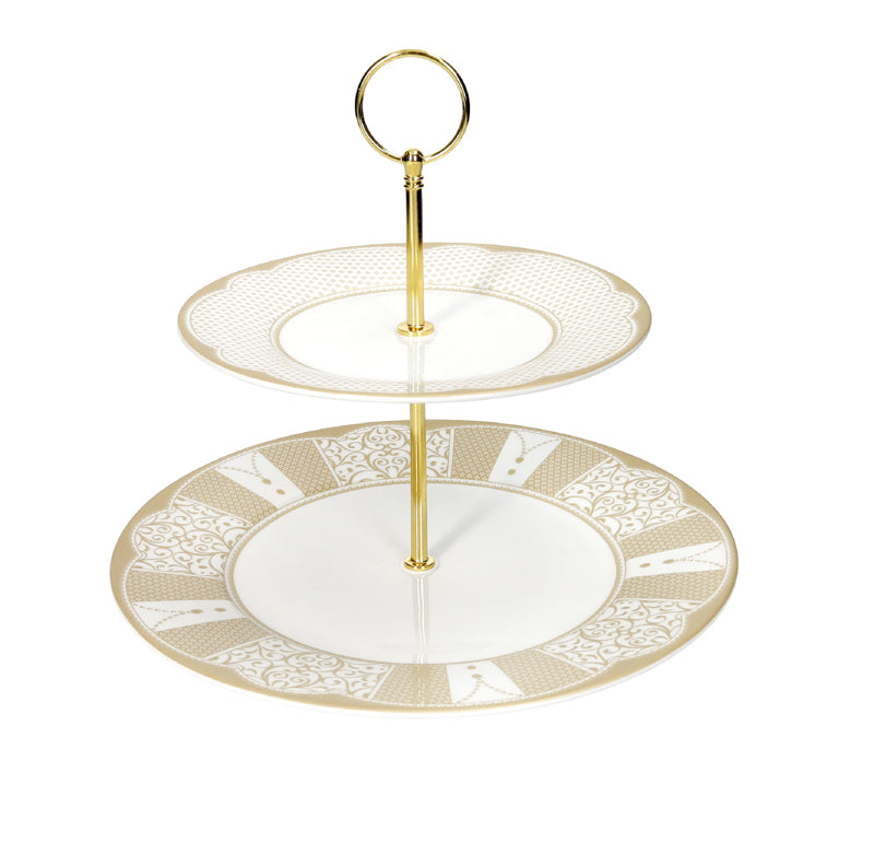 Stalak za kolače Golden Eye 26.5 x 24 cm