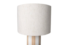 Učitajte sliku u preglednik galerije, Lampa Beige Stripe 25x43 cm
