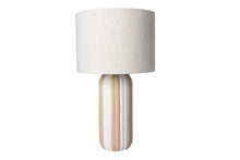 Učitajte sliku u preglednik galerije, Lampa Beige Stripe 25x43 cm
