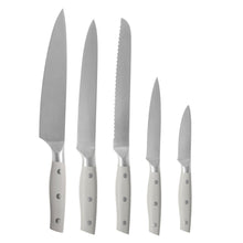 Učitajte sliku u preglednik galerije, Set noževa sa stalkom i oštrilom Natural Wood
