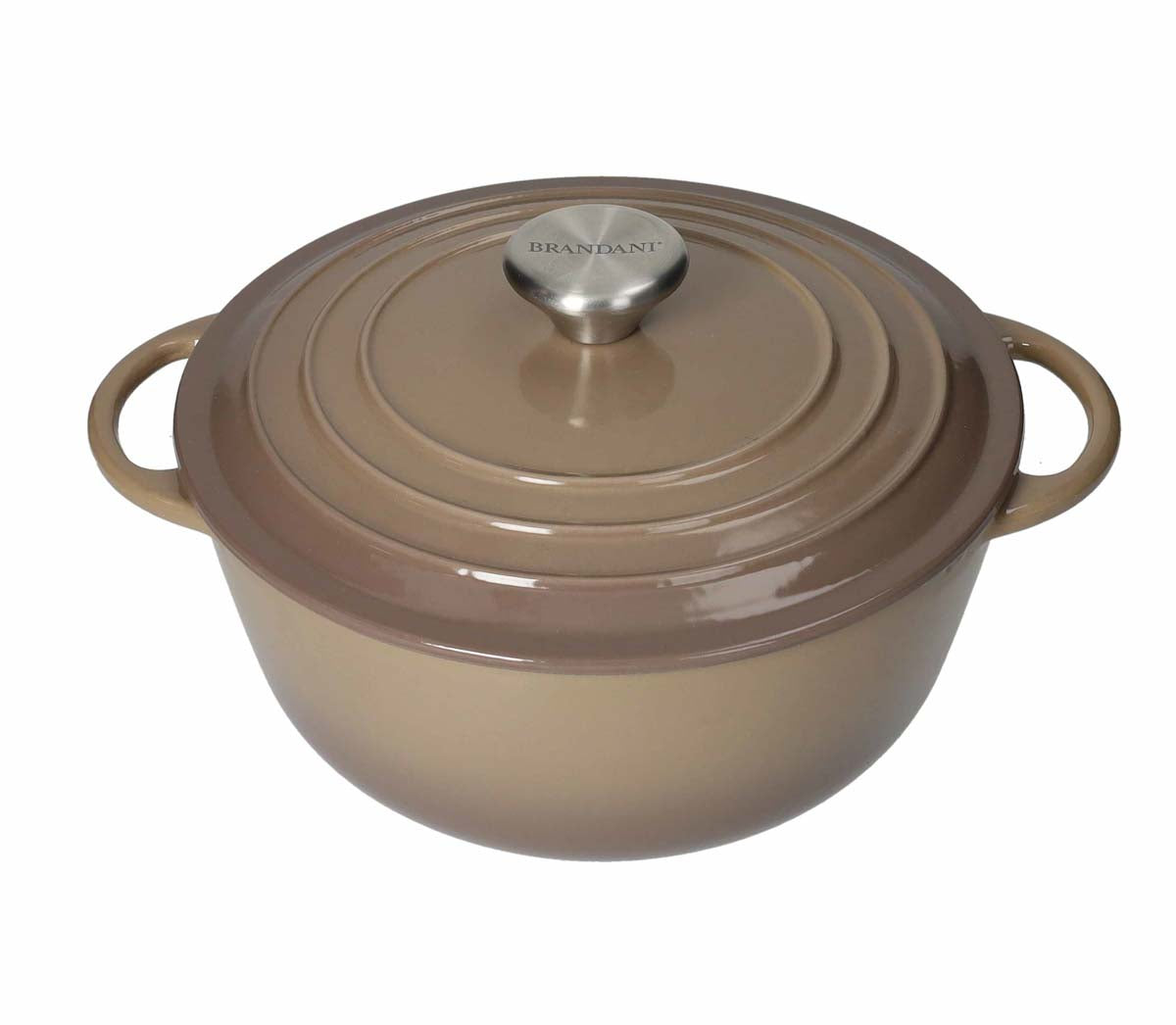 Šerpa Cocotte Brandani gusana siva 4 litre