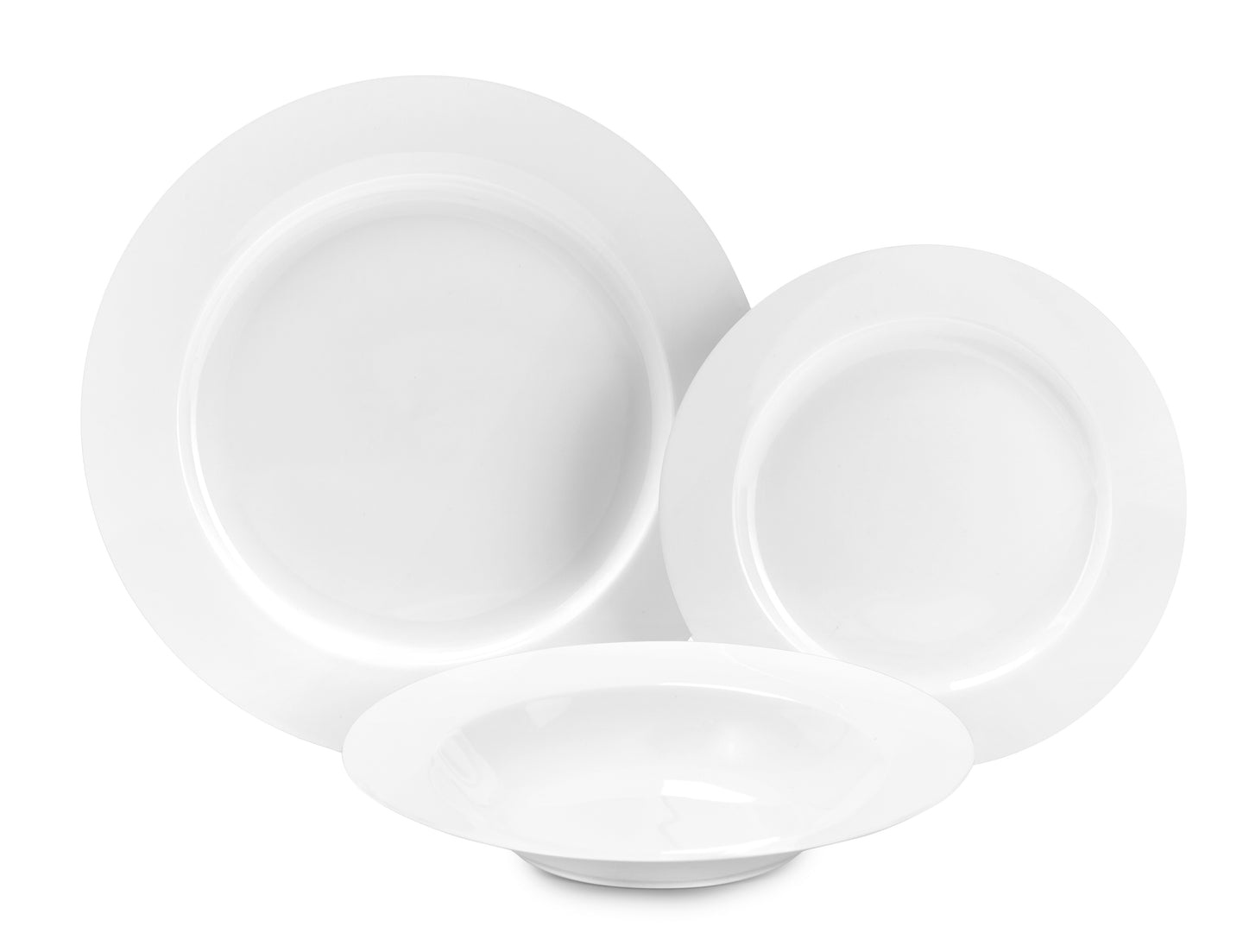 Set tanjira 18/1  Bianco porcelan