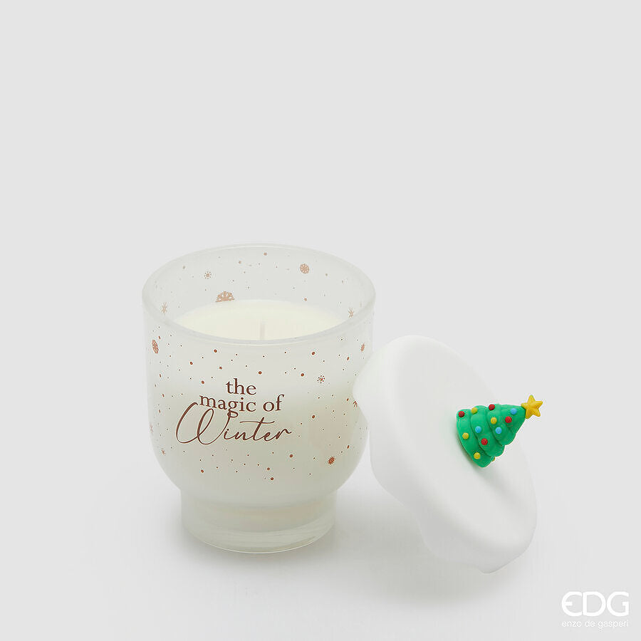 Mirisna sveća Snowy breeze 9x10h cm