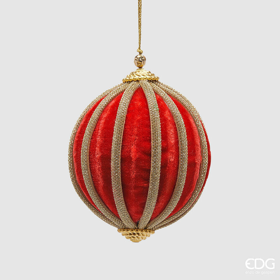 Kugla Spicchi add crvena 10 cm