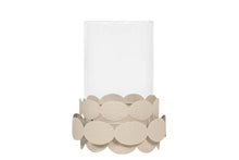 Učitajte sliku u preglednik galerije, Svijećnjak bež Decor 14x19 cm
