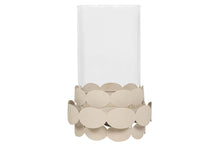Učitajte sliku u preglednik galerije, Svijećnjak bež Decor 16x25 cm
