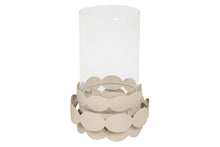 Učitajte sliku u preglednik galerije, Svijećnjak bež Decor 16x25 cm
