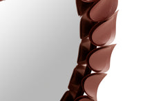 Učitajte sliku u preglednik galerije, Ogledalo Burgundy okruglo 85 cm
