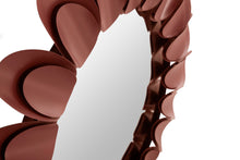 Učitajte sliku u preglednik galerije, Ogledalo Burgundy okruglo 85 cm
