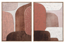 Učitajte sliku u preglednik galerije, Set slika 2/1 Abstract II - 63x4x83 cm
