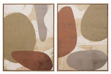 Učitajte sliku u preglednik galerije, Set slika 2/1 Natural 63x4x83 cm
