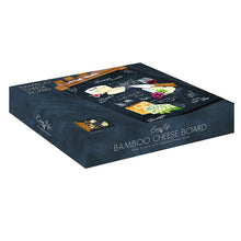 Učitajte sliku u preglednik galerije, EasyLife daska za rezanje sira sa noževima World of Cheese u poklon kutiji 30x25 cm
