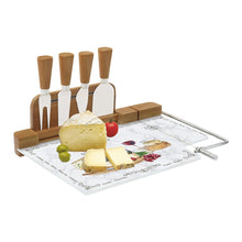 Učitajte sliku u preglednik galerije, EasyLife daska za rezanje sira sa noževima Les Fromages u poklon kutiji
