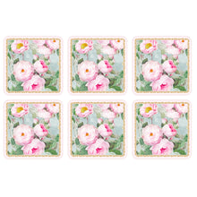 Učitajte sliku u preglednik galerije, Set 6 podmetača Roses in Bloom 10,5 cm u poklon kutiji
